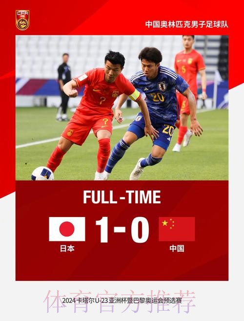U-23亚洲杯首战 中国国奥队0-1不敌日本队